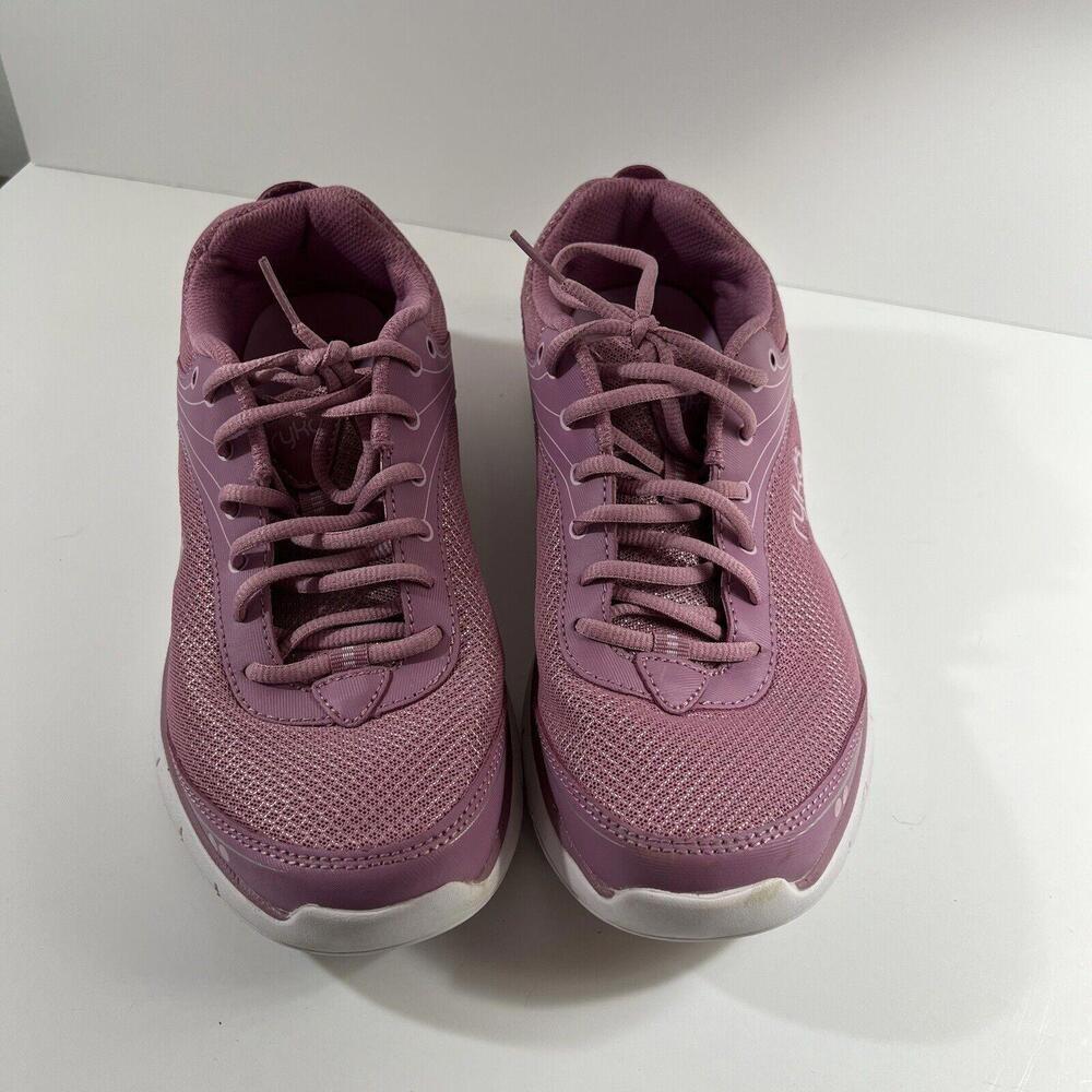 Ryka Destiny Womens Running Shoes Size 8.5  Memory Foam  Pink  Lace Up Sneakers